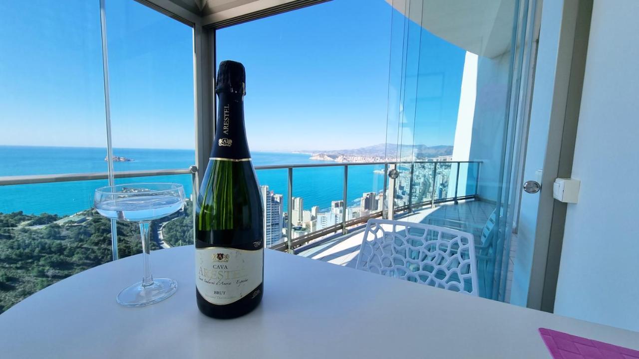 Slyline 40 Lujoso Apartamento De 1 Dormitorio - Muy Soleado Benidorm Kültér fotó